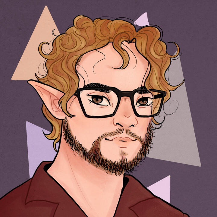 Ode's avatar, art by @Hellwyr (Instagram)